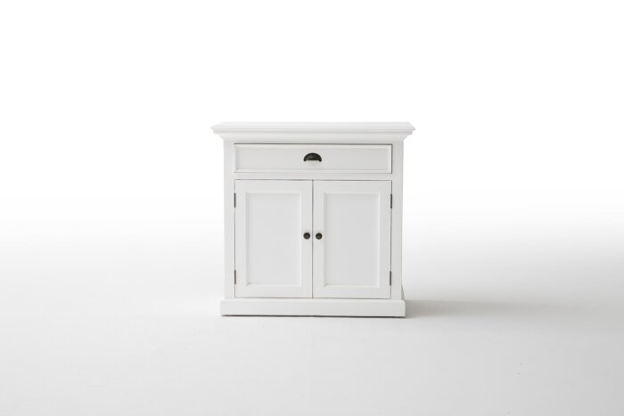 Wit klein dressoir met lade | 90x50x85 - NS-HALIFAX-B180